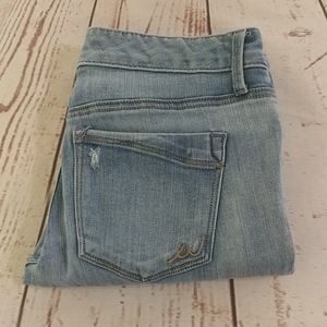 Express Stella Low Rise Ankle Jeans